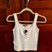 Brandy Melville Tops | Brandy Melville Tank Top | Color: Red/White | Size: One Size