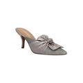 Women's Mianna Clog Mule by J. Renee in Pewter (Size 6 M)