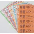 1500 10 PAGE GAMES JUMBO BINGO TICKETS 6 TO VIEW JUMBO BINGO BOOKS