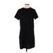 Zara TRF Casual Dress - Mini: Black Solid Dresses - Women's Size Small