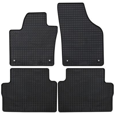 PETEX Fußmattensatz schwarz - vorbereitet für Befestigungssystem VW 67310 Image