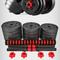 Kit di manubri 2 in 1 con peso regolabile - Comoda impugnatura da 20 kg per allenamento fitness