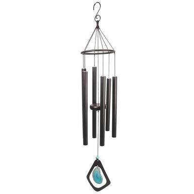 Sunset Vista Designs 086190 - Blue Agate Chime 30" (93262) Lawn and Garden Wind Chimes