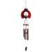 Sunset Vista Designs 412161 - 38" Solar Ladybug Chime Wind Chime