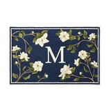 Magnolia Branch Door Mat - Blue, 30" x 48" Blue, S - Frontgate