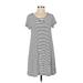 Old Navy Casual Dress: Black Stripes Dresses - Women's Size Small