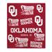 Oklahoma Sooners 60'' x 70'' Hometown Logo Fleece Blanket