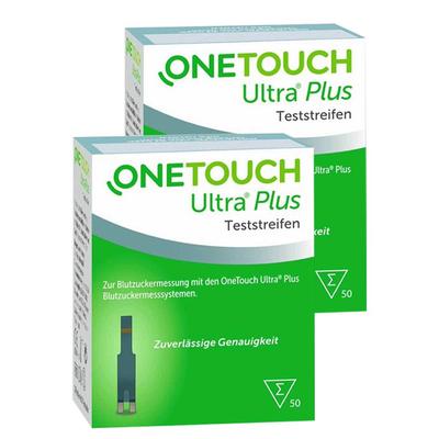 Doppelpack OneTouch Ultra Plus Teststreifen 2x50 St Image