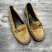 Coach Shoes | Coach Tan Suede Loafers Size 6b | Color: Tan | Size: 6