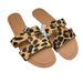 J. Crew Shoes | J.Crew Womens Beachside Slides Sandals Brown Black Leopard Print Slip On 9 M New | Color: Brown | Size: 9