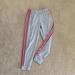 Adidas Bottoms | Adidas Gray & Pink Sweatpants | Color: Gray/Pink | Size: Lg