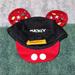 Disney Accessories | Infants Disney Parks Figural Mickey Ears Baseball Cap Hat | Color: Black/Red | Size: Osbb