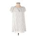 Lily Rose Casual Dress: White Dresses - Women's Size Small