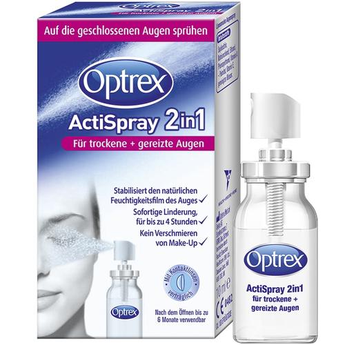 Optrex – ActiSpray 2in1 f.trockene+gereizte Augen Augencreme 01 l