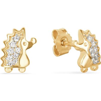 FAVS Little Friends - Ohrstecker 375er Gelbgold Ohrringe 1 ct Damen Image