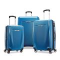Samsonite Winfield 3 DLX Hardside Expandable Luggage with Spinners, Blue & Navy, 3-Piece Set (20/25/28), Winfield 3 DLX Hardside Expandable Luggage with Swivel Wheels