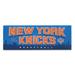 New York Knicks 8.75'' x 24.52'' Tradition Canvas