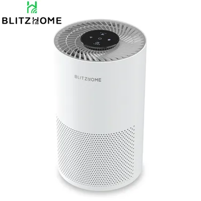 BlitzHome BH-AP1C – purificateur d'air intelligent pour la maison 3 vitesses de vent filtres HEPA