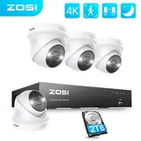 ZOSI – Kit de caméra IP Ultra HD...