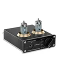 Fosi-Préamplificateur Phonographe Audio Mini Audio Stéréo Colorable HiFi Tube à Vide 5654