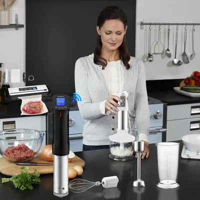 Inkbird-Appareil de cuisine avec prise UE mijoteuse sous vide scelleuse sous vide broyeur robot