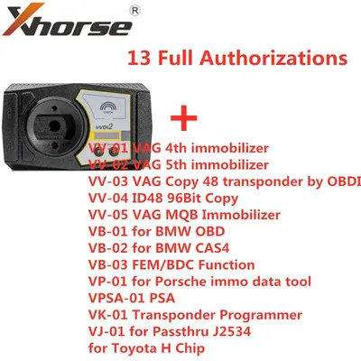 Xhorse – programmeur de clé de commande V6.7.0 VVDI2 pour Audi/pour BMW/pour p-o-r-s-che 13