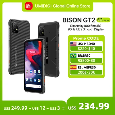 UMIDIGI BISON – Smartphone GT2 P...