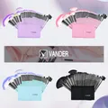 VANDER – ensemble de pinceaux de maquillage professionnels brosses à cheveux doux poudre de fond