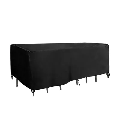Multifunction Outdoor Furniture Dustproof Cover Sofa Chair Table Black Cover Rain Snow Dust Covers