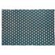 Tapis coton imprimé Box 60x90cm Fleur blanche