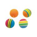 Paris Prix - Lot De 4 Balles Pour Chien eva 3cm Multicolore