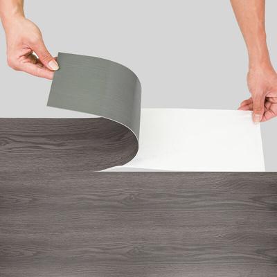 Swanew - Bodenbelag Selbstklebend Oak Vinylboden ca. 1 m² Rutschfest Wasserfest 14 Dekor-Dielen für Image