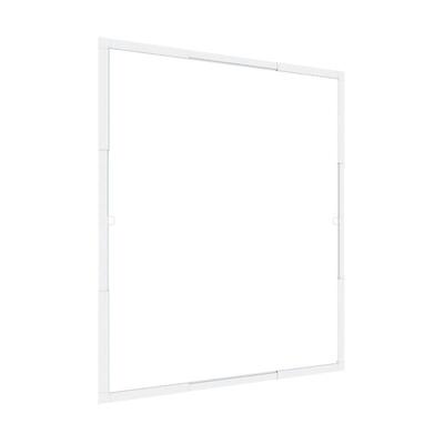 Primaster - Insektenschutz-Teleskopfenster Weiß 130 x 150cm Fliegengitter Image