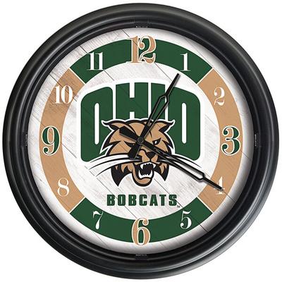 Holland Bar Stool 14" Ohio University Indoor / Outdoor LED Wall Clock