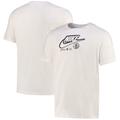 "T-shirt Brooklyn Nets Nike Essential Logo - Blanc - Homme - Homme Taille: M"