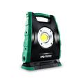 Pinegreen Lighting Rechargeable 1000 Lumen LED COB Work Light w/ Magnetic Base Plastic in Black/Green | 7 H x 5.5 W x 2.25 D in | Wayfair