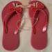 Kate Spade Shoes | Kate Spade Pink Ribbon Signature Spade Flip Flop | Color: Pink | Size: 5