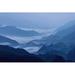 Loon Peak® Misty Mountains VIII Canvas in White | 24 H x 36 W x 1.25 D in | Wayfair 4810B7268797451EBE5BB174E4CC2350