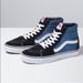 Vans Shoes | New Without Tags/Box, Vans Sk-8-Hi. Men’s Size 9 Or Women’s 10.5. Black/Blue. | Color: Black/Blue | Size: 9