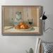 Red Barrel Studio® Still Life w/ Apples & Pitcher - Picture Frame Painting on Canvas Canvas, in Brown/Gray/Orange | 20 H x 16 W x 2.5 D in | Wayfair