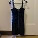 Urban Outfitters Dresses | Brand New Urban Outfitters Velvet Corset Dress With Zipper Detail With Tags | Color: Black | Size: S