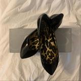 Jessica Simpson Shoes | Euc Jessica Simpson Esis Black Patent Pointed Toe Flats | Color: Black | Size: 8