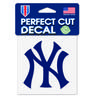 New York Yankees 4 x 4 Perfect Cut Decal-Aufkleber