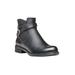 Wide Width Women's Tatum Bootie by Propet in Black (Size 11 W)