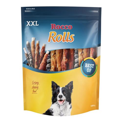 1kg Rocco Rolls Kaurollen - Mixpaket Snacks für Hunde