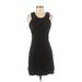 Studio Casual Dress - Mini: Black Solid Dresses - Women's Size X-Small
