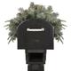Northlight Seasonal 36" Pre-lit Pine Cone & Artificial Mixed Pine Christmas Mailbox Swag in Green | 7 H x 36 W x 12 D in | Wayfair