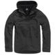 Brandit Windbreaker Jacket, black-grey, Size 4XL