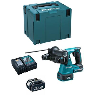 Makita - Bohrhammer DHR242RTJ1 (1 x 5,0 Ah + DC18RC + makpac 4) Image