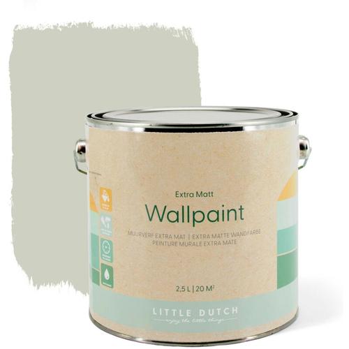 Little Dutch - Wandfarbe Matt Faded Olive Grun 2,5L